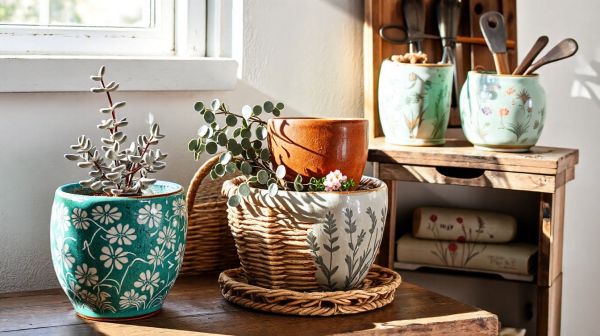 Idées créatives de pots de plantes sur mesure pour vos cadeaux